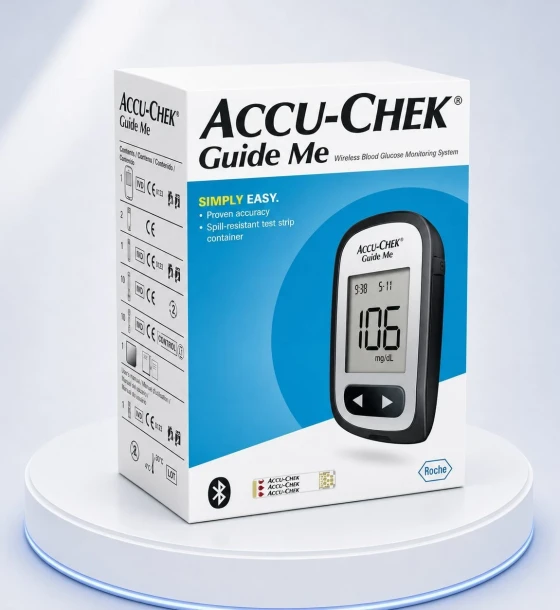 جهاز قياس السكر أكو-تشيك جايد (Glucometer Accu-Chek Guide