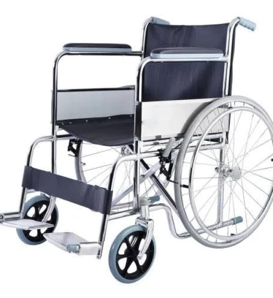 كرسي متحرك يدوي قابل للطي / Folding manual wheelchair