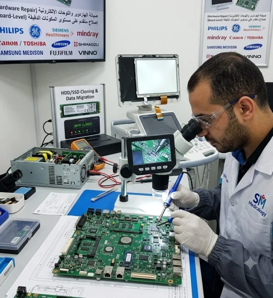 صيانة الهاردوير واللوحات الإلكترونية (Hardware Repair):