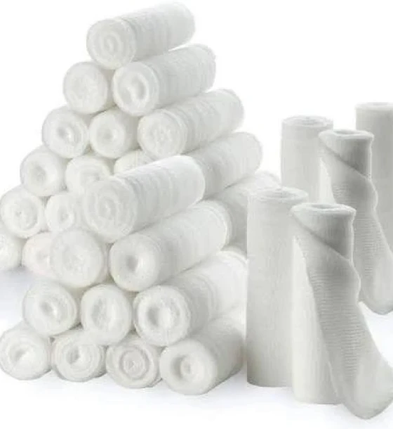 لفة شاش غير معقم 90 سم × 100 ياردة (Gauze Roll)