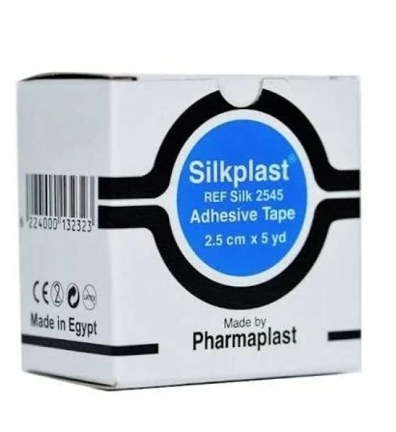 بلاستر طبي حريري 2.5 سم × 5 م (Silk Adhesive Tape)