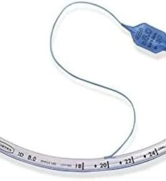 أنبوب رغامي جراحي مع كاف 7.5 (Endotracheal Tube Cuffed 7.5)