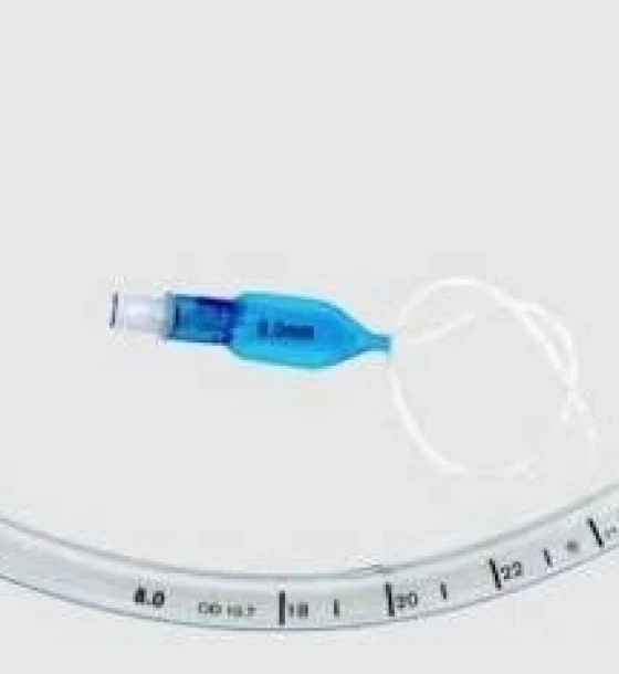 أنبوب رغامي جراحي مع كاف 8.0 (Endotracheal Tube Cuffed 8.0)