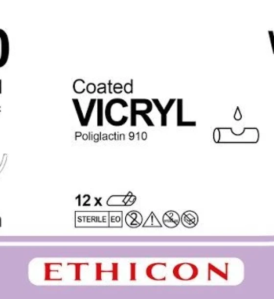 خيط جراحي ممتص Vicryl 3/0 (Vicryl Suture 3/0)