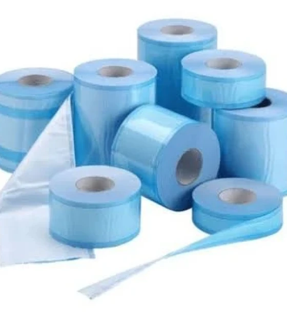 رول أكياس تعقيم 15 سم × 200 م (Sterilization Roll 15cm)