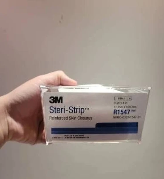 شرائط إغلاق الجروح البديلة للغرز (Steri-Strip)