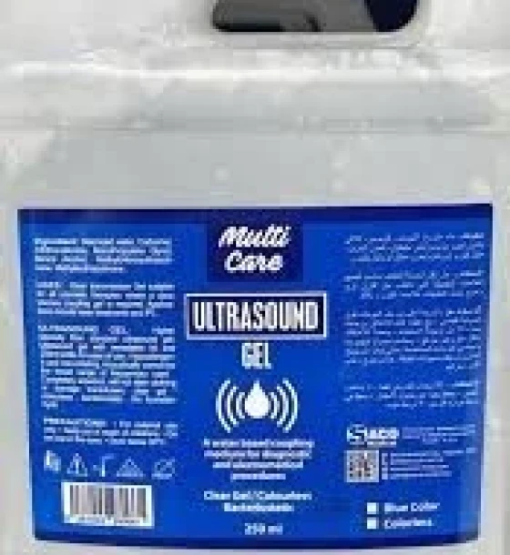 جل تخطيط ألتراساوند شفاف 5 لتر (Ultrasound Gel 5L)