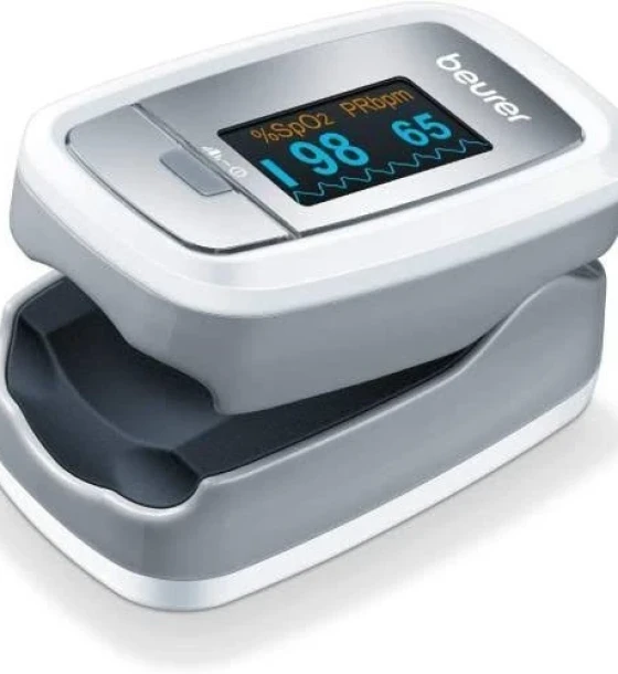 مقياس نبضات القلب والأوكسجين (Pulse Oximeter)