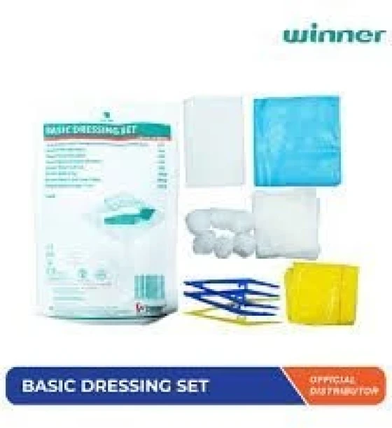 مجموعات غيار جروحي معقمة كاملة (Basic Dressing Kit)