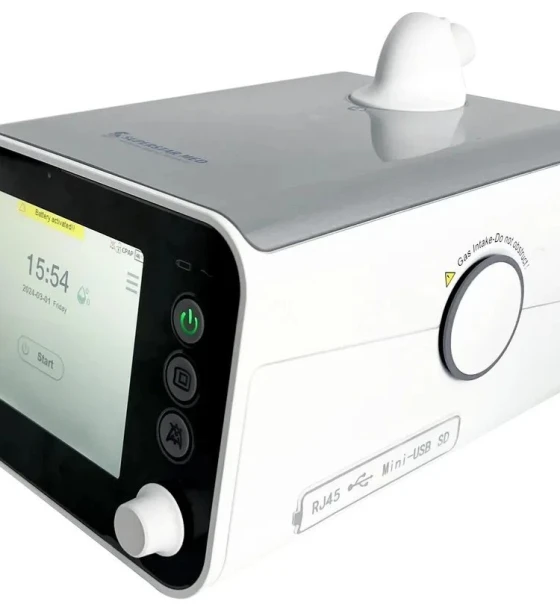 جهاز ضغط الهواء الإيجابي المباشر لعلاج انقطاع التنفس (CPAP Machine)