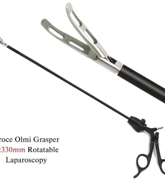 ملقط أمعاء بالمنظار/Laparoscopic Bowel Grasper[5mm / 33cm]