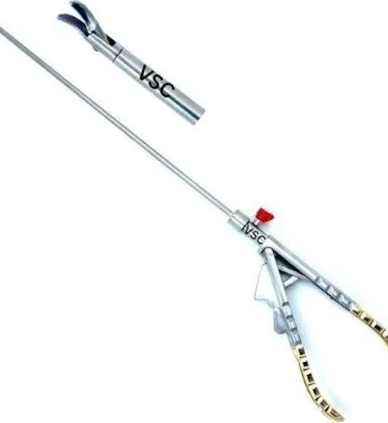 ماسك إبر بالمنظار (إبرة سائق)/Laparoscopic Needle Driver[5mm / 33cm]