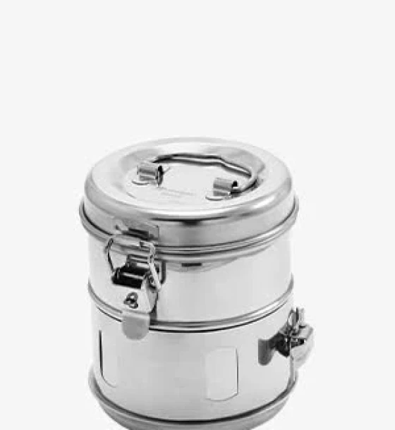 طبلة تعقيم شاش/Schimmelbusch Dressing Drum[29x19 cm]
