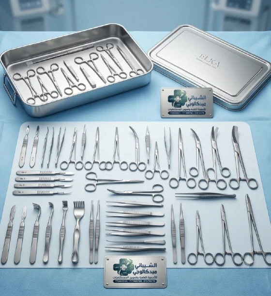 سيت جراحة عامة ألماني  German General Surgery Set (49 Pcs)