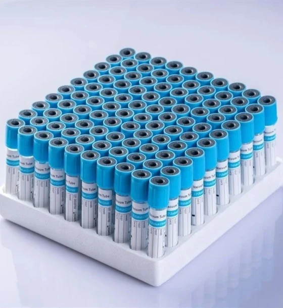 أنابيب سحب الدم سترات الصوديوم (أزرق - 2.7 مل) / Sodium Citrate Blood Collection Tubes (Blue - 2.7ml)