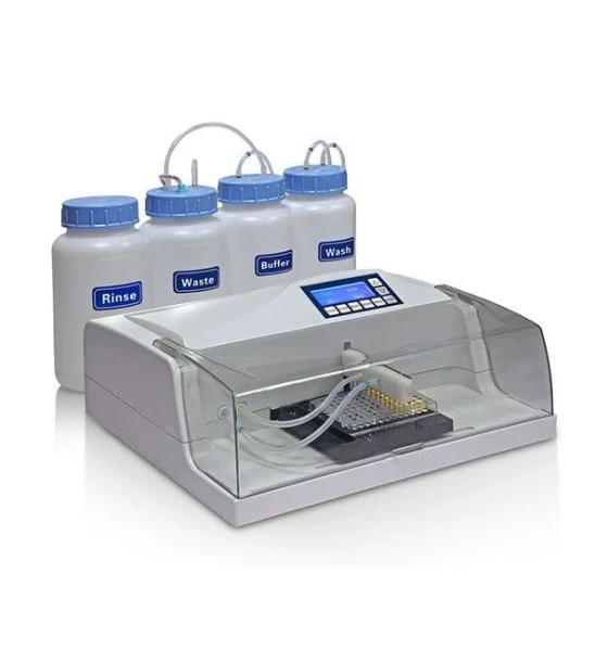 طقم قارئ ومغسلة أطباق الإليزا / ELISA Microplate Reader & Washer Set