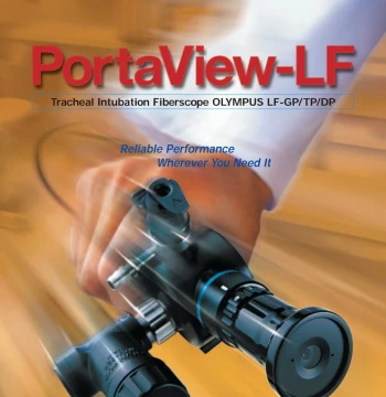 منظار التنبيب الرغامي الأليافي المحمول Olympus PortaView-LF (LF-GP / TP / DP)