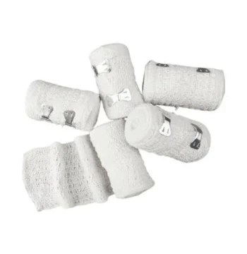 رباط ضاغط مطاطي 10 سم (Elastic Crepe Bandage 10cm)