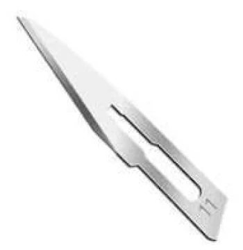 مشرط جراحي معقم مقاس 11 (Surgical Blades No. 11)