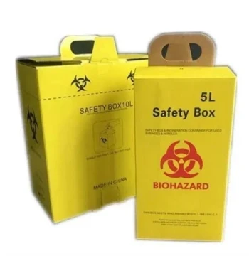 حاوية تجميع الإبر والأدوات الحادة 5L (Sharps Box 5L)