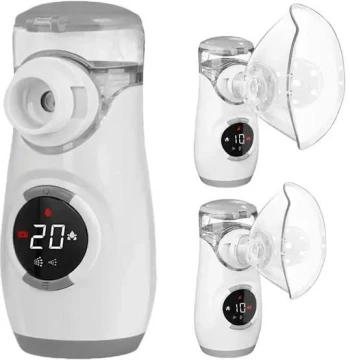 جهاز تبخيرة شبكي محمول قابل للشحن (Mesh Nebulizer)