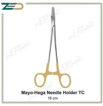 ماسك إبر مايو-هيجار/Mayo-Hegar Needle Holder[16 cm]